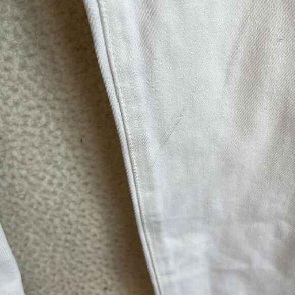 J Crew Point Sur loose straight jean in white Womens Size‎ 34 - Picture 5 of 13